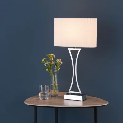 Pagazzi Corrina Polished Chrome Touch Table Lanp