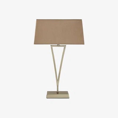Pagazzi Lizzie Antique Brass & Champagne Touch Table Lamp