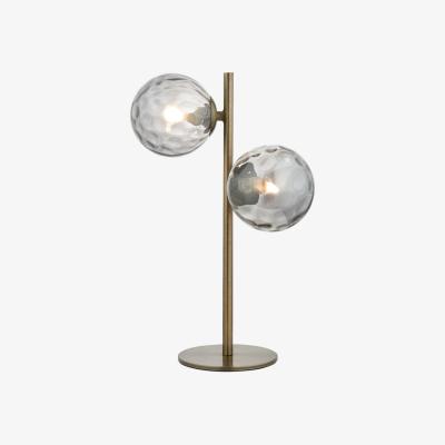 Pagazzi Tamara 2-Light Antique Brass Table Lamp
