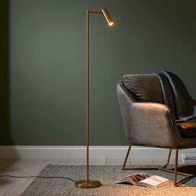 Pagazzi Dedicated Reader Gold LED Task Floor Lamp