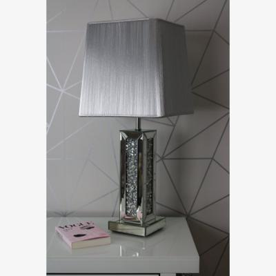 Pagazzi Mocka Crystal & Mirrored Table Lamp