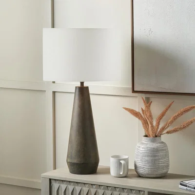 Pagazzi Arbor Verdi Gris Dark Brown Table Lamp