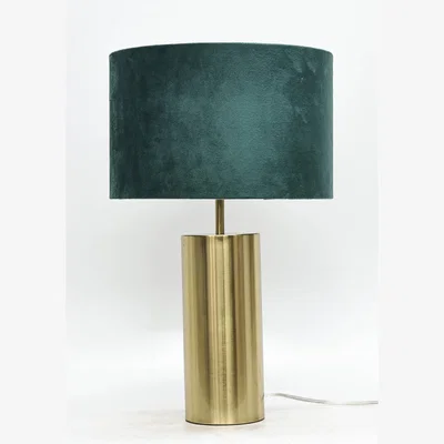Pagazzi Ziva Large Dark Green Touch Table Lamp