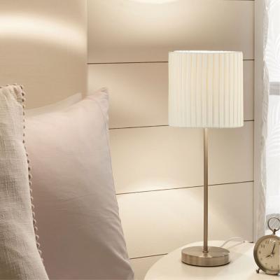 Pagazzi Wilson Pleated Cream Table Lamp