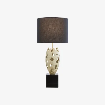 Pagazzi Riona Metallic Gold Table Lamp