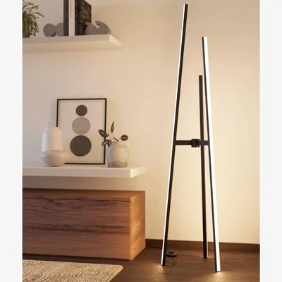 Pagazzi Mongolanda Black & White LED Floor Lamp