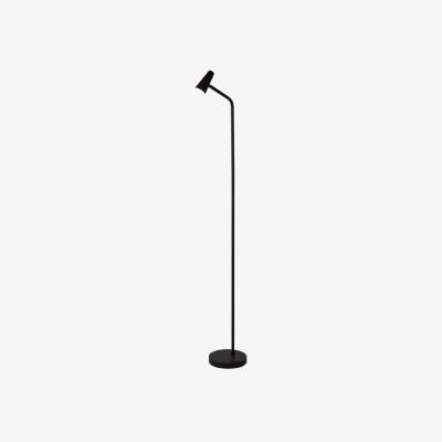 Pagazzi Rechargeable Black Metal LED Floor Lamp