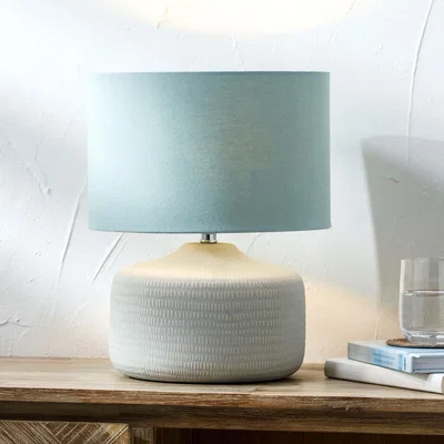 Pagazzi Kai Duck Egg Ceramic Table Lamp