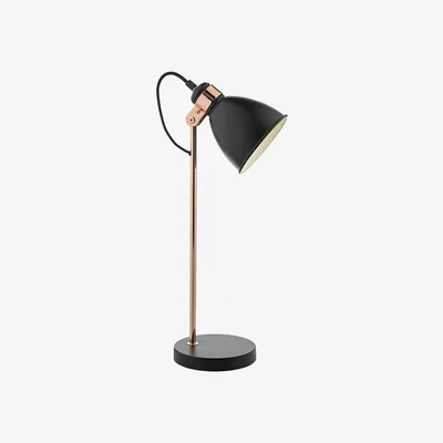 Pagazzi Frederick 51cm Table Lamp Black