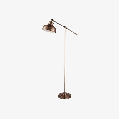 Pagazzi Macbeth Task Floor Lamp Antique Copper