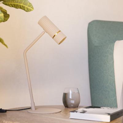 Pagazzi Caminia Sand & Gold Desk Table Lamp