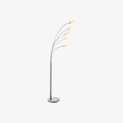 Pagazzi Jaspa 180cm 5 Light LED Task Floor Lamp