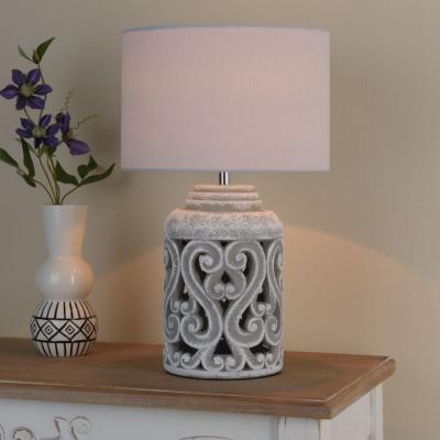 Pagazzi Blythe Grey Table Lamp