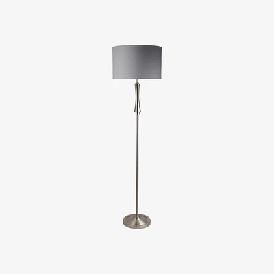 Pagazzi Lomond Floor Lamp Satin Nickel