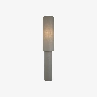 Pagazzi Buxton Grey Column Floor Lamp