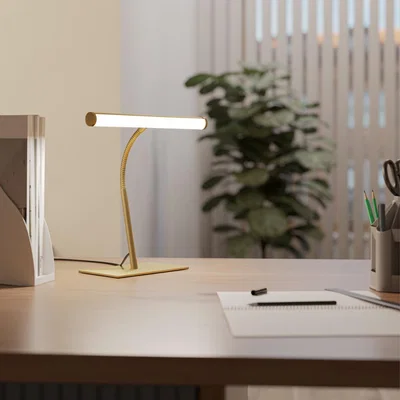 Pagazzi Riccione Brass LED Table Lamp