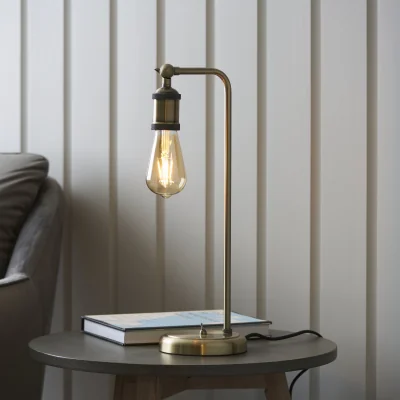 Pagazzi Hal Table Lamp Antique Brass