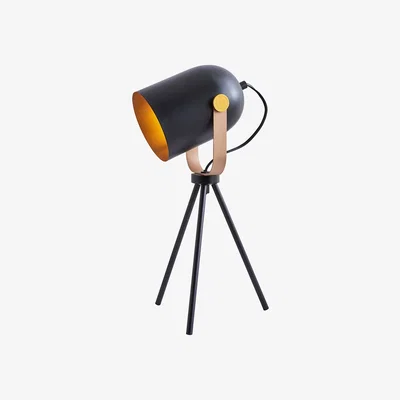 Pagazzi Noelle Strap Black Table Lamp