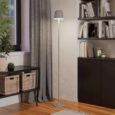 Pagazzi Mannera Grey LED Rechargeable Floor Lamp