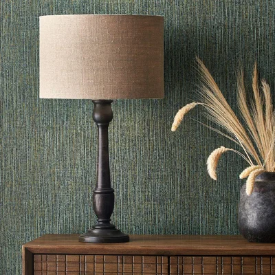 Pagazzi Captiva Candlestick Wood Table Lamp