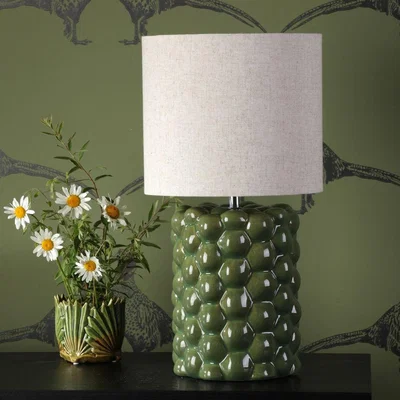Pagazzi Jayden Green Ceramic Table Lamp