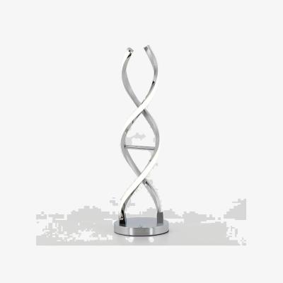 The Range Artika Swirl LED Lamp - Silver