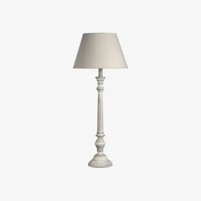 The Range Leptis Magna Rustic Shaker Table Lamp - Grey