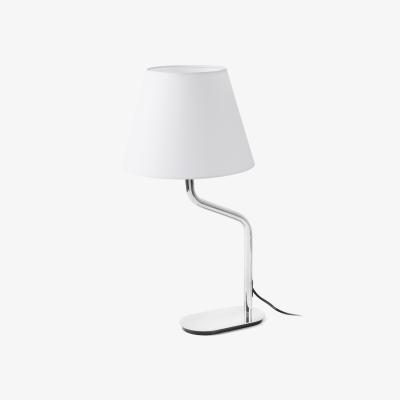 The Range Eterna Table Lamp Round Tapered - White