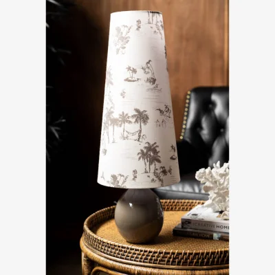 Rockett St George Beautiful Desert Island Tapered Table Lamp