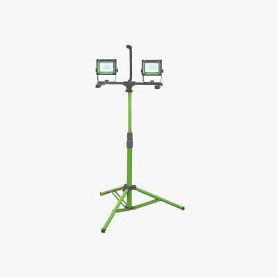 The Range Lighthouse, 8000 Lumen Twin Site Light, 76W, Aluminium, 240V - Green