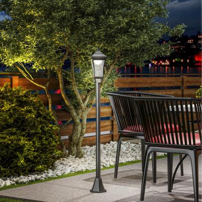 The Range Outsunny 1.3 m Garden Lamp Post Light - Black