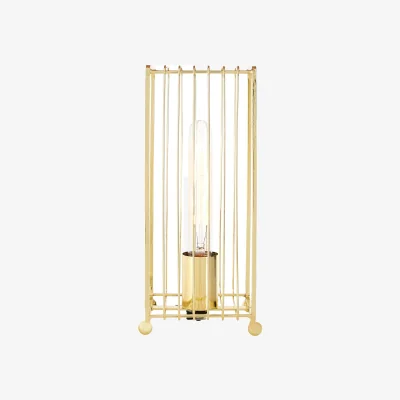 The Range Deco Gold Finish Table Lamp - Gold