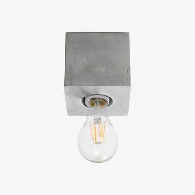 The Range Ceiling lamp ARIZ natural wood - gray