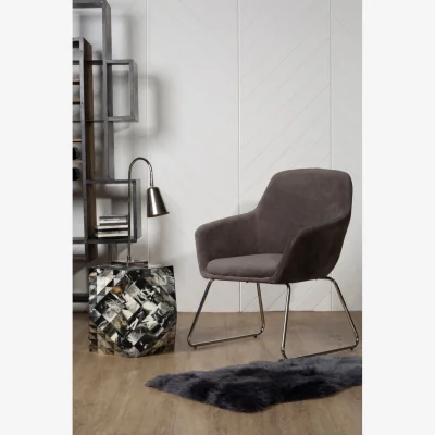 The Range Mano Silver Table Lamp - Silver