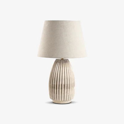 The Range Elegant Table Lamp - White
