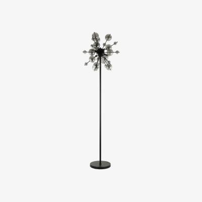 The Range Aurora Floor Lamp - Black and Smoked