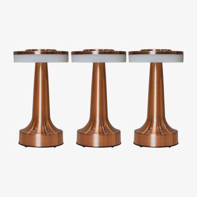 The Range Talence LED Touch Table Lamps - Set of 3 - Brown