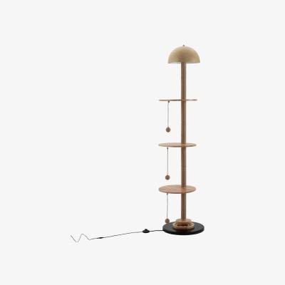 The Range Kidkid Cat Climbing Frame Floor Lamp with Sisal Scratch Post - As Shown In The Picture