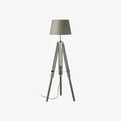 The Range Jasper Floor Lamp - Grey