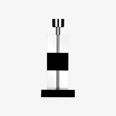 The Range Milagro Black Crystal Lamp Base - Black