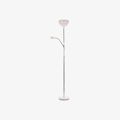 The Range Orion Father and Son Floor Lamp with LED Bulbs - White