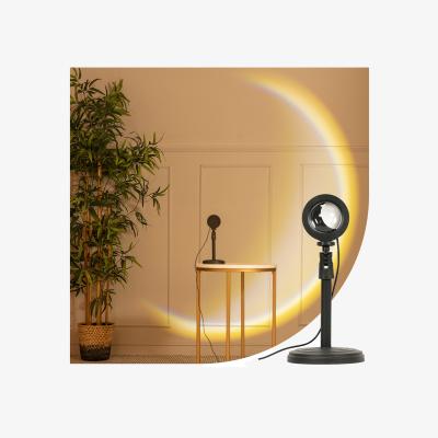 The Range Moonlight Crescent Projector Lamp - Black