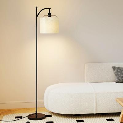 The Range Standing Floor Lamp with LED Light and Remote - White