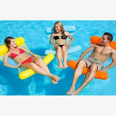 The Range Swimming Pool Water Hammock - Orange