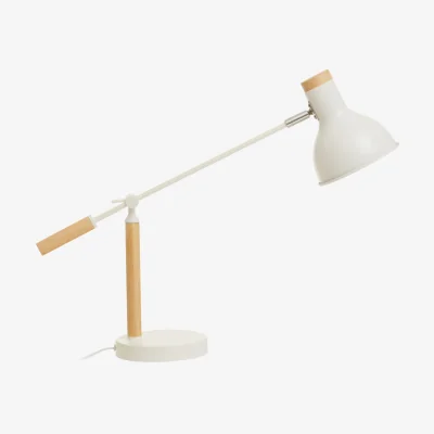 The Range Stockholm Matte White Table Lamp - White