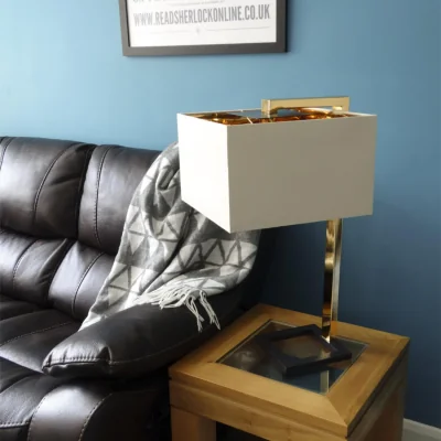 The Range Plein Table Lamp  Brown - Brown