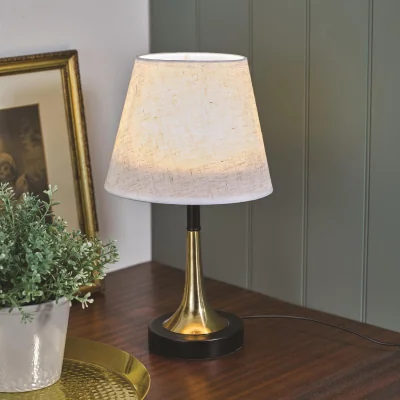 The Range Amelia USB Powered Table Lamp - Linen