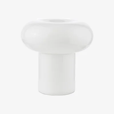 The Range Kaja Table Lamp White Glass