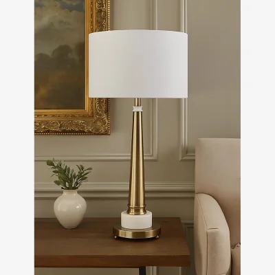 The Range Sakida Classic Table Lamp - White