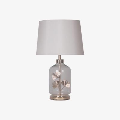The Range Acantha Tabe Lamp - Clear and Gold